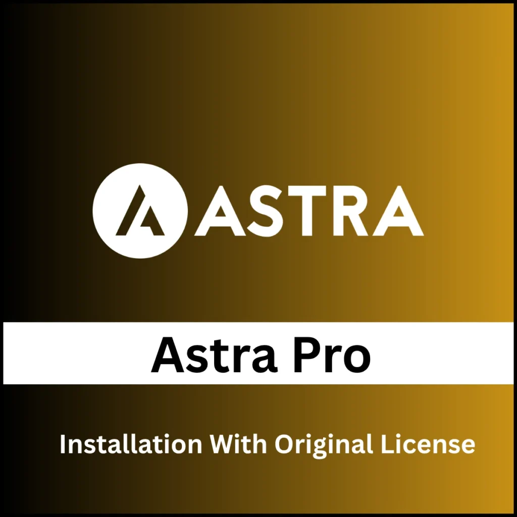 Astra Pro Theme Activation